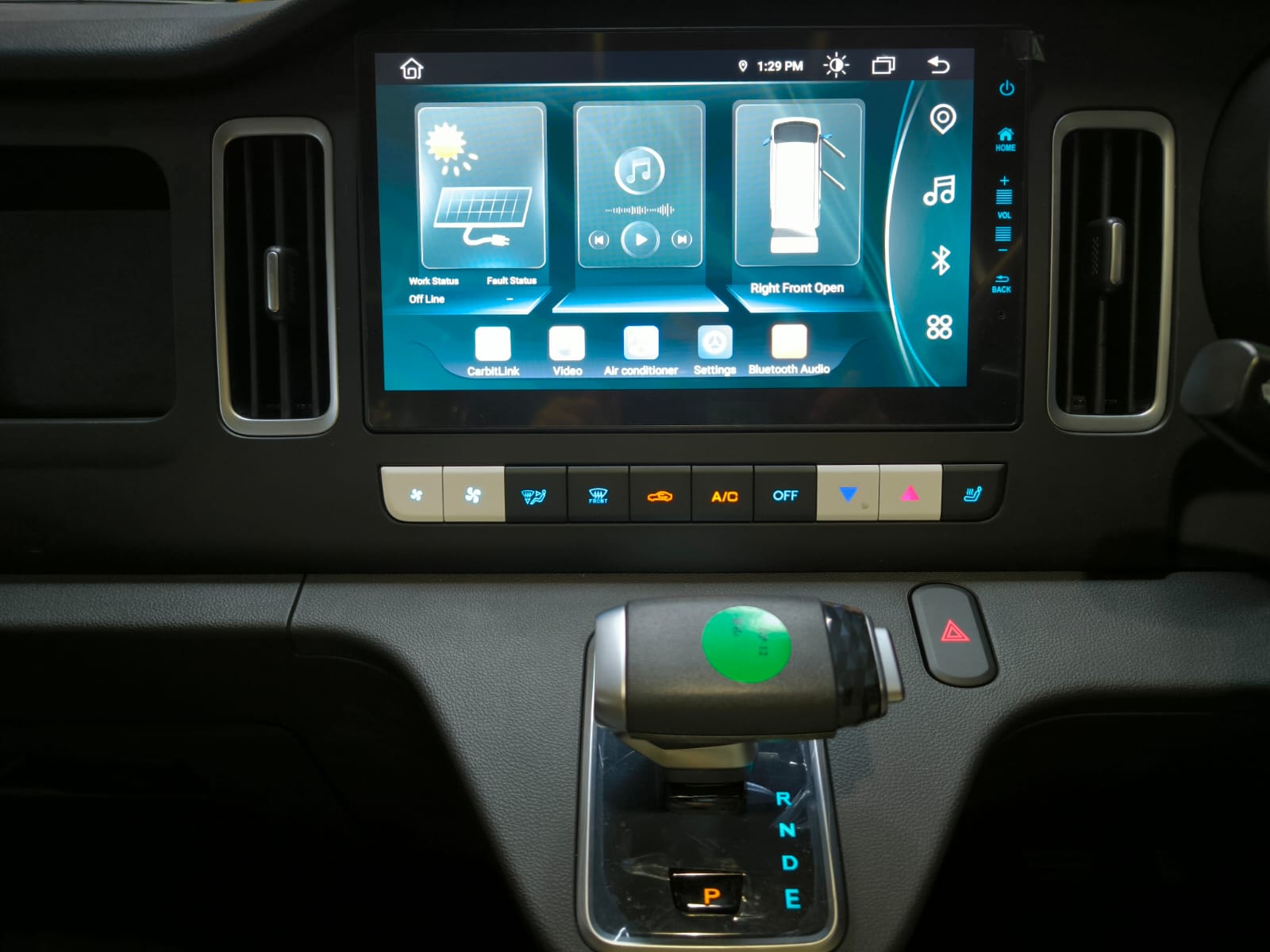 Panel digital de 10.5"